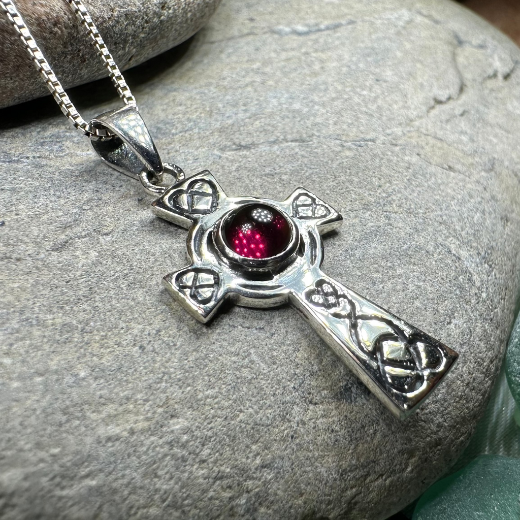 Cecilia Celtic Cross Necklace