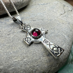 Cecilia Celtic Cross Necklace