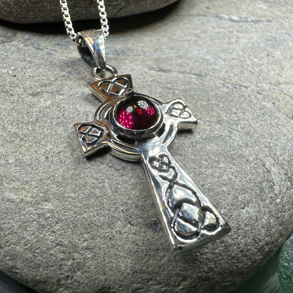 Cecilia Celtic Cross Necklace