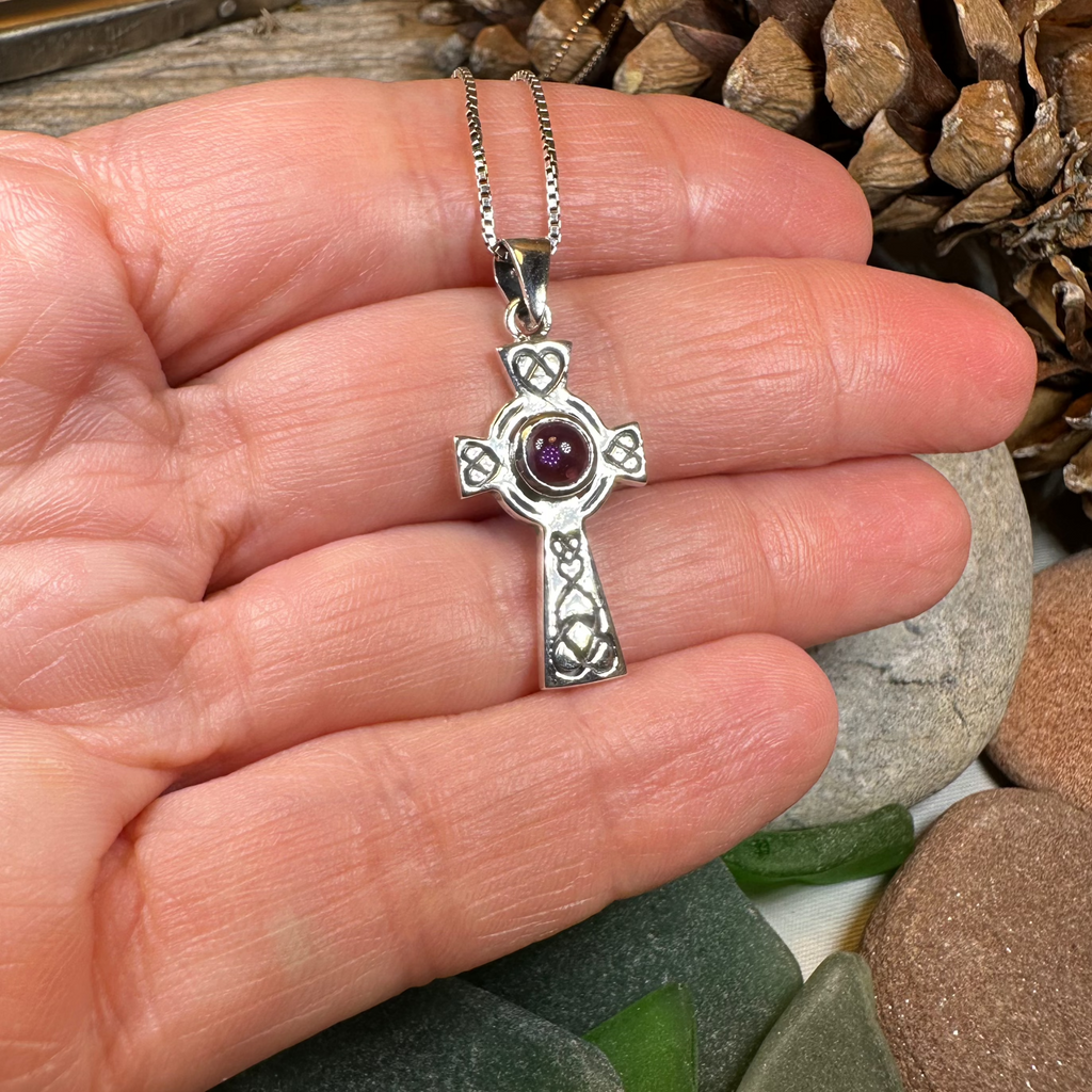 Cecilia Celtic Cross Necklace