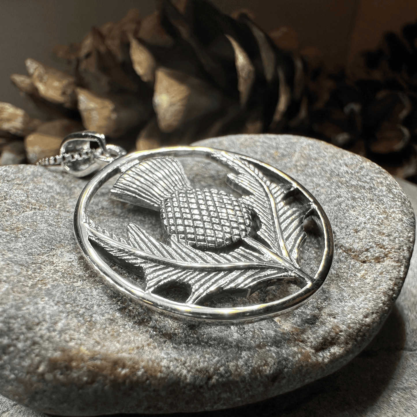 Arran Thistle Necklace - 