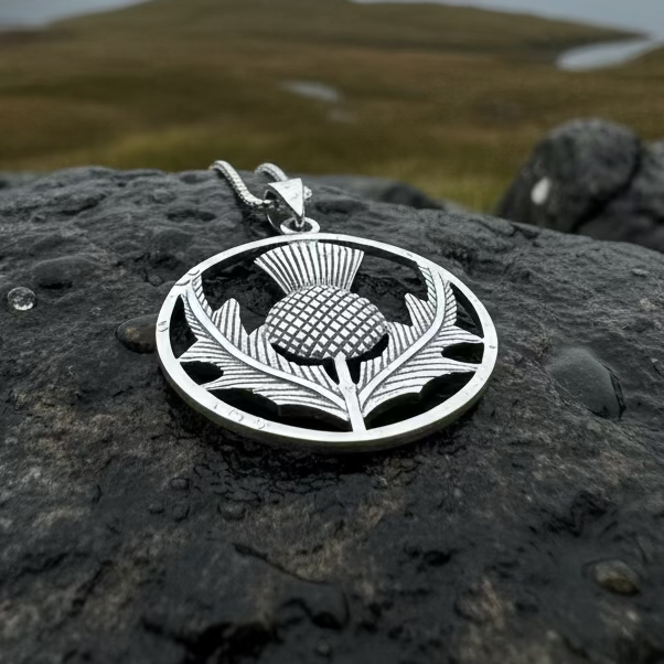 Arran Thistle Necklace