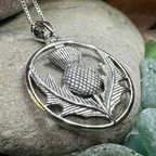 Arran Thistle Necklace