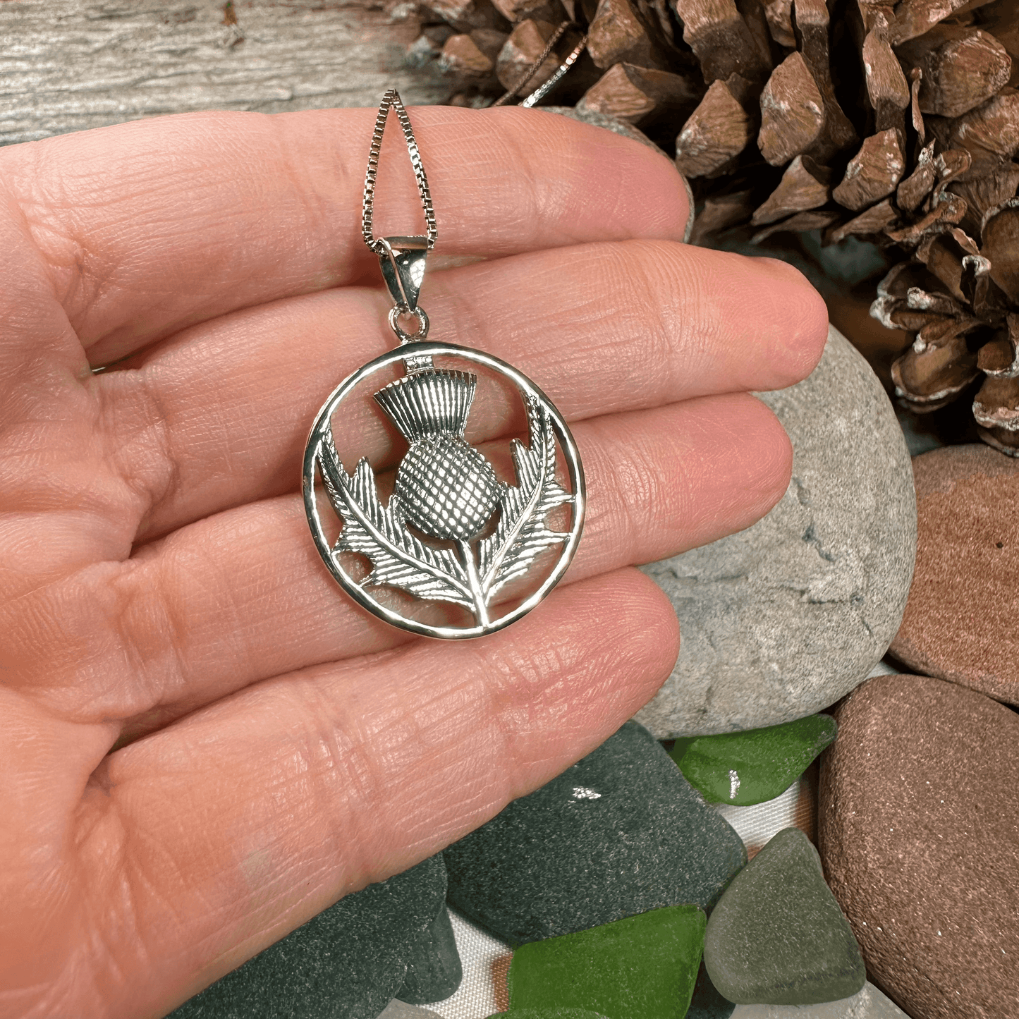 Arran Thistle Necklace - 
