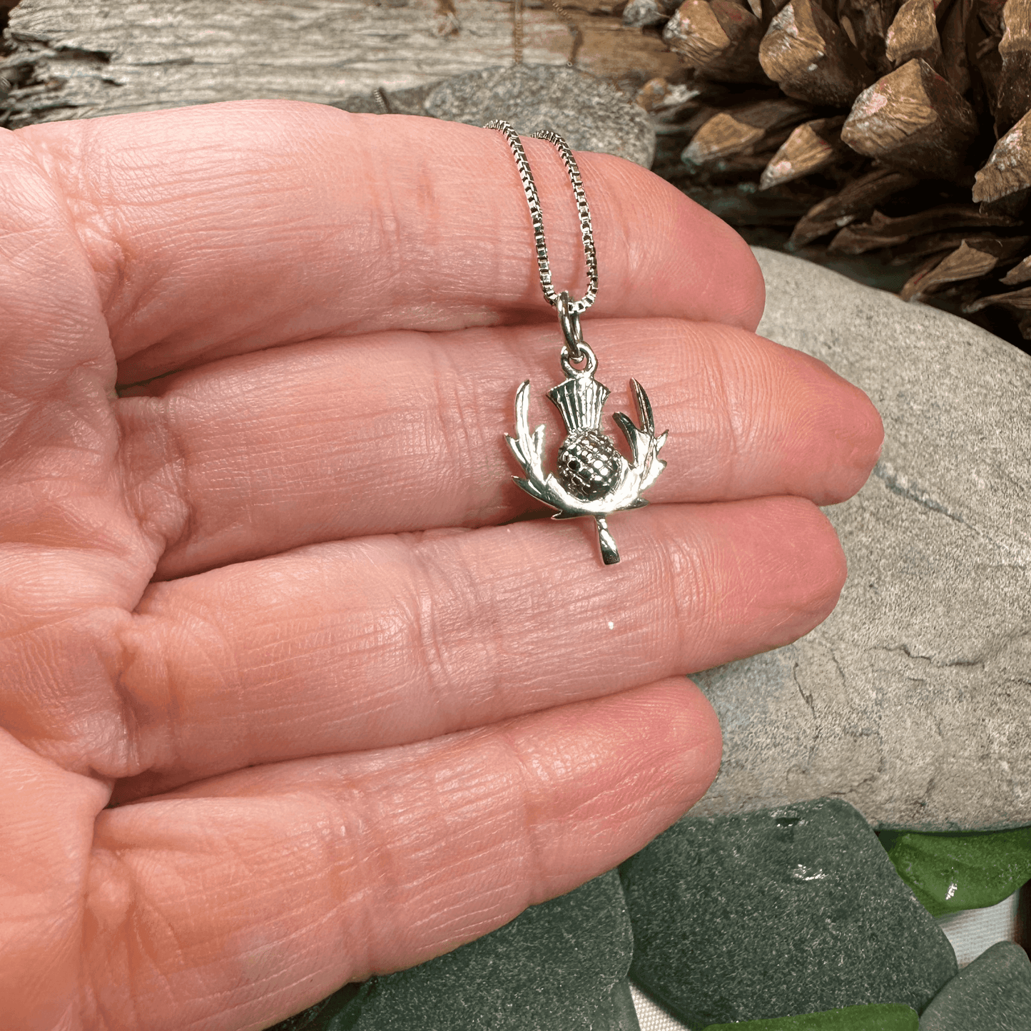 Sarabeth Thistle Necklace - 18