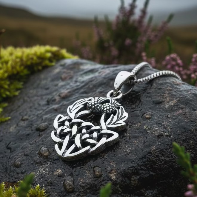 Holyrood Thistle Necklace