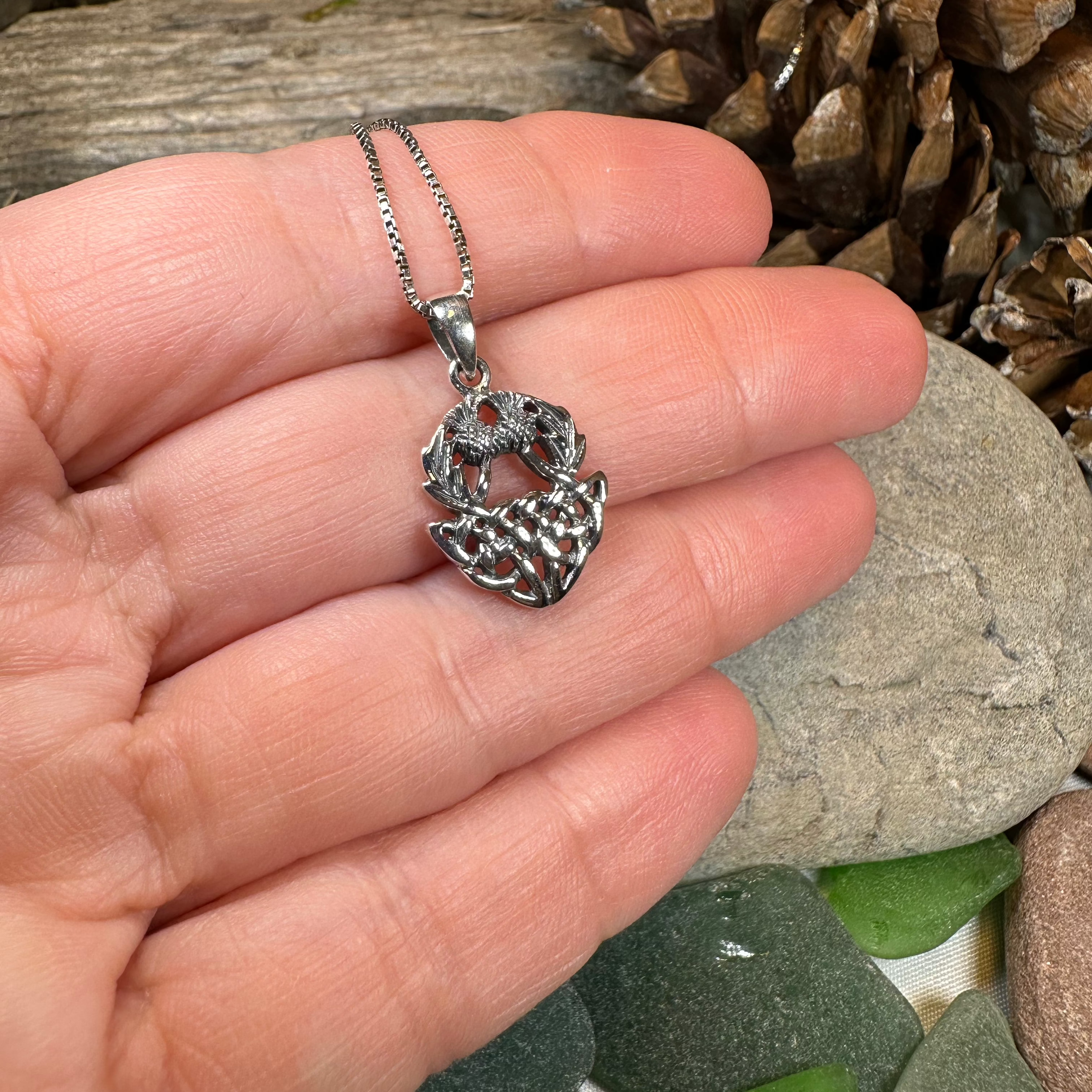Holyrood Thistle Necklace