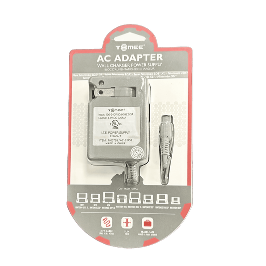 3DS/2DS/DSi Family AC Adapter | New - 