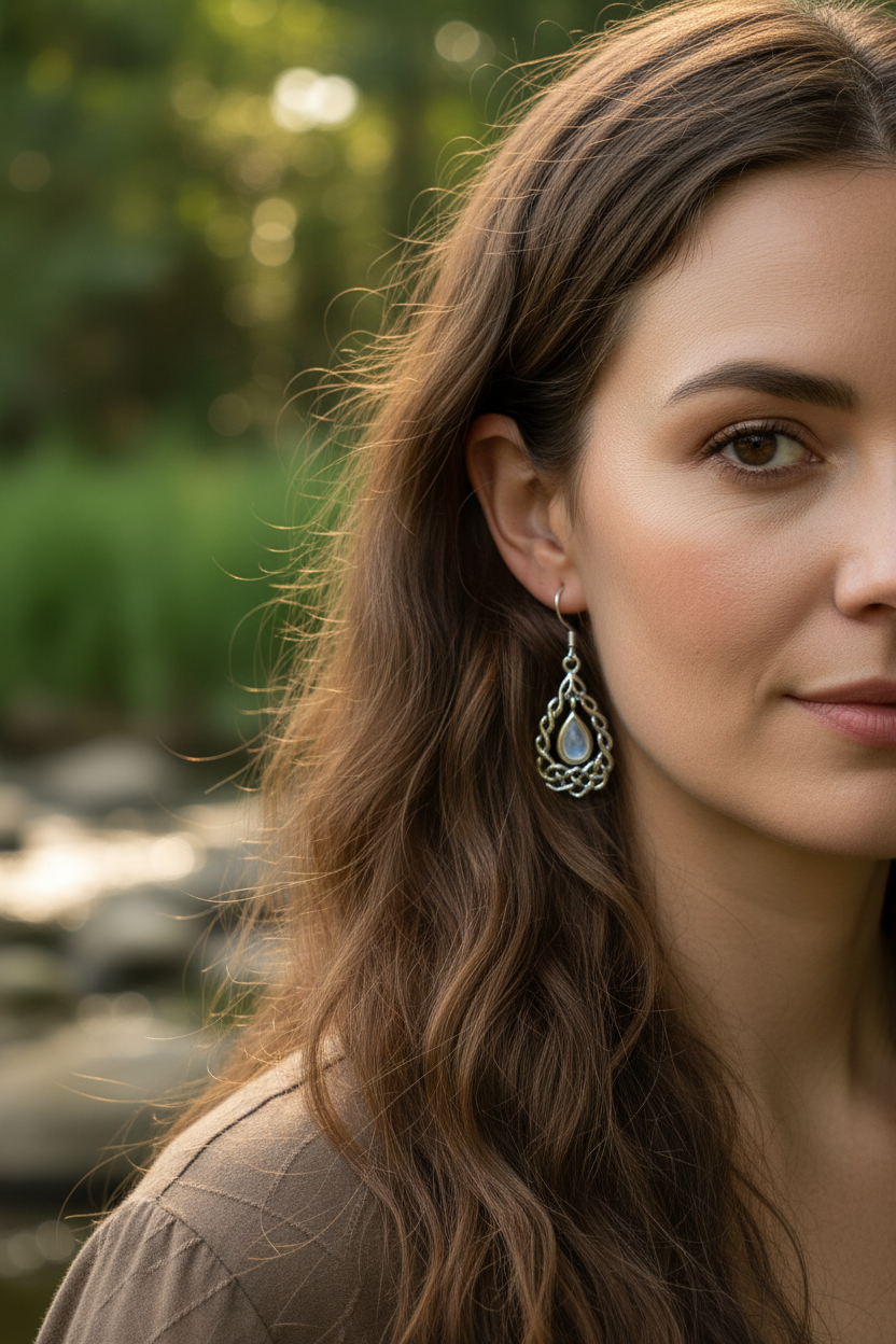 Lucretia Celtic Knot Earrings