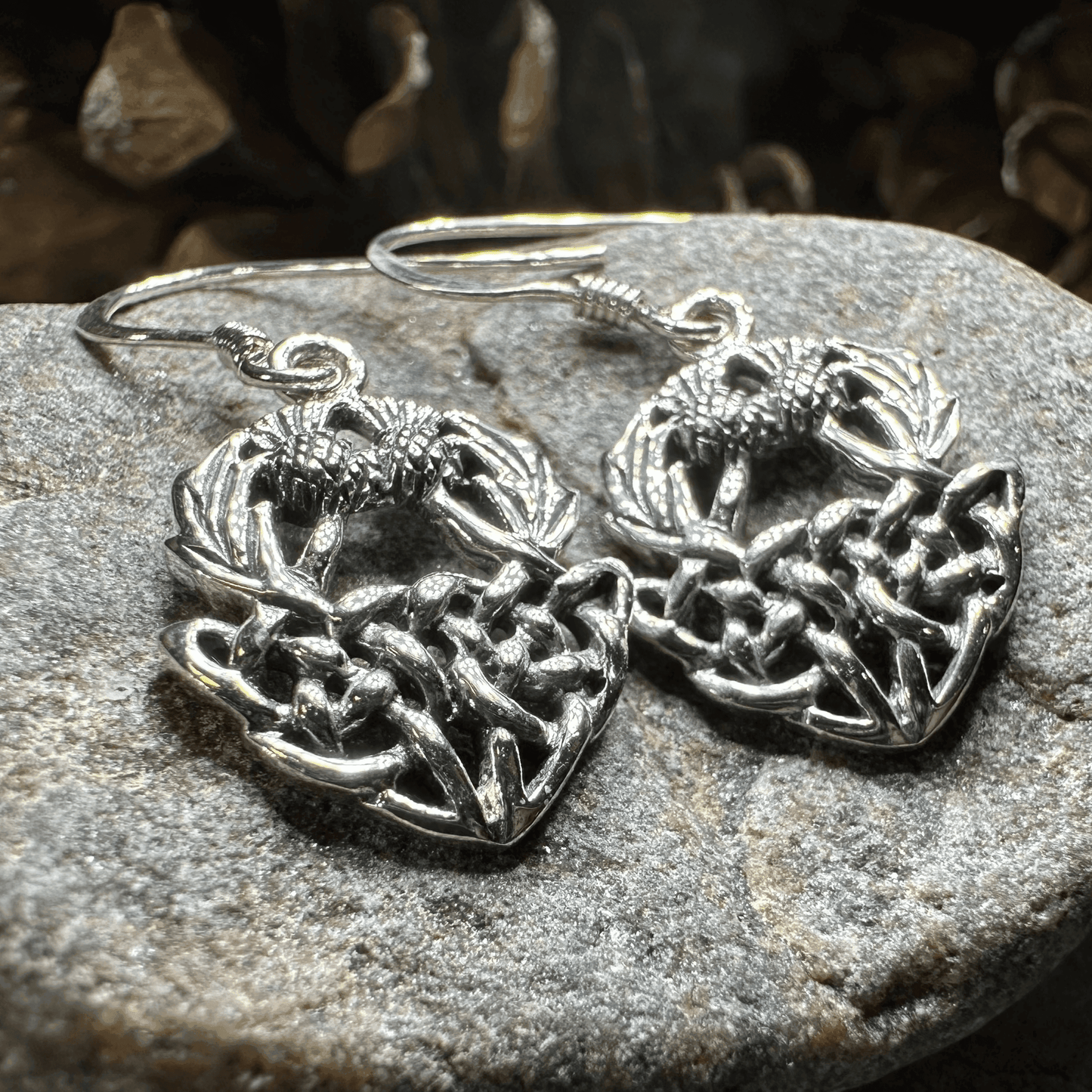 Audrey Thistle Earrings - 