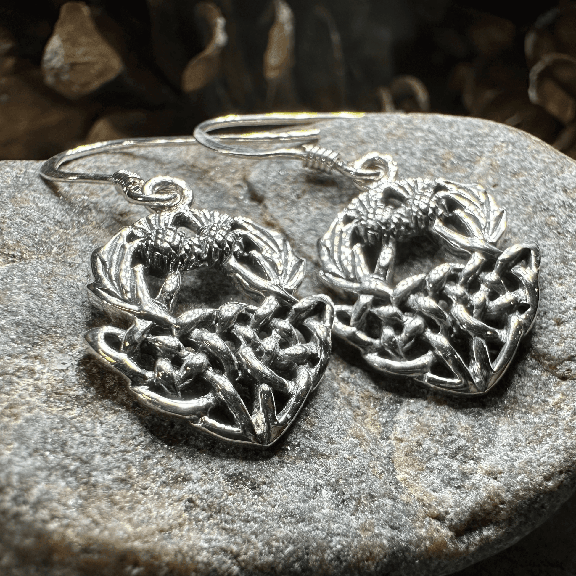 Audrey Thistle Earrings - 