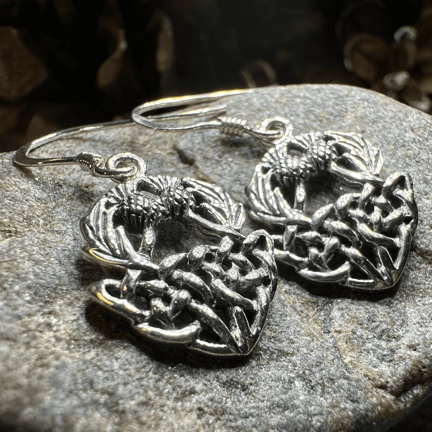 Audrey Thistle Earrings - 