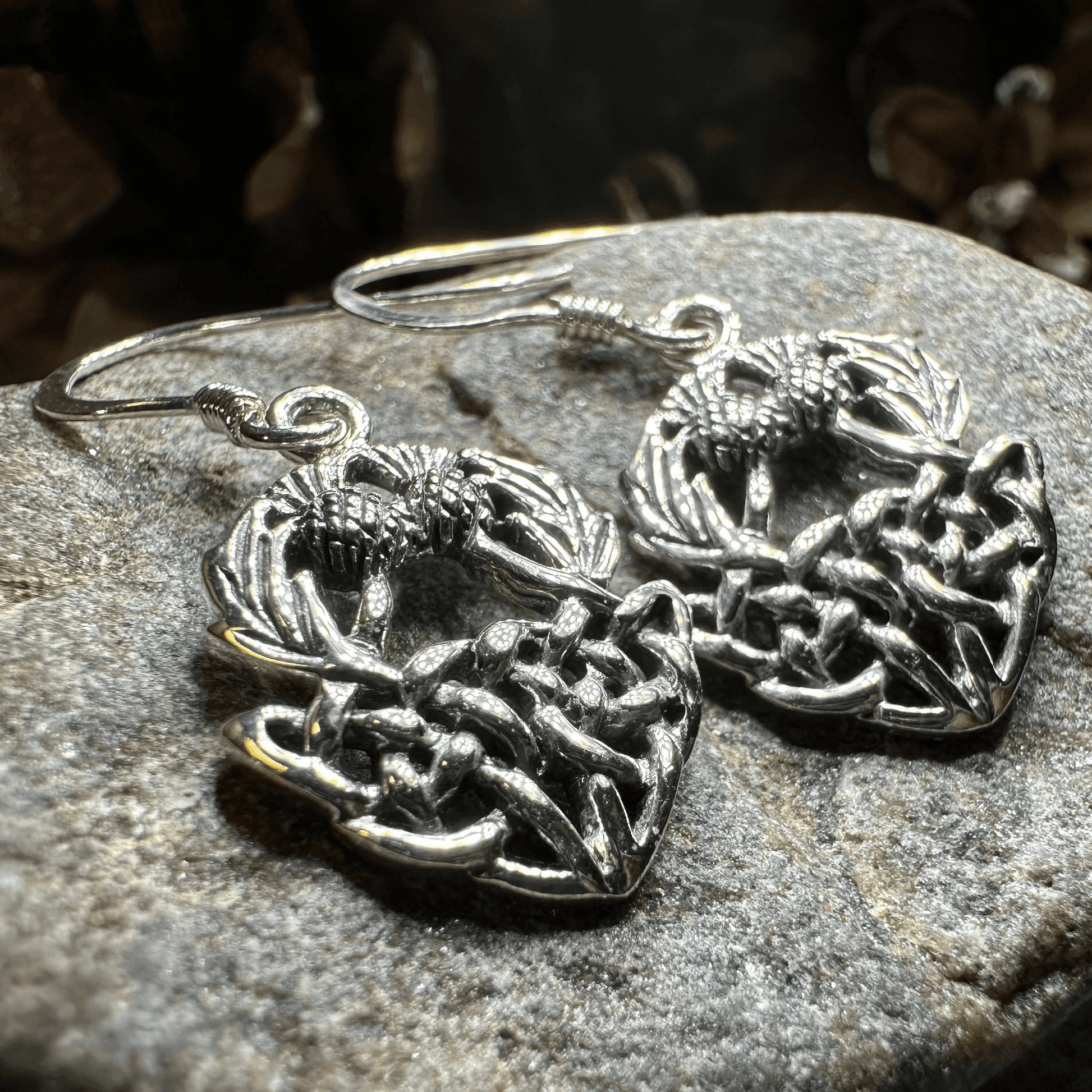Audrey Thistle Earrings - 