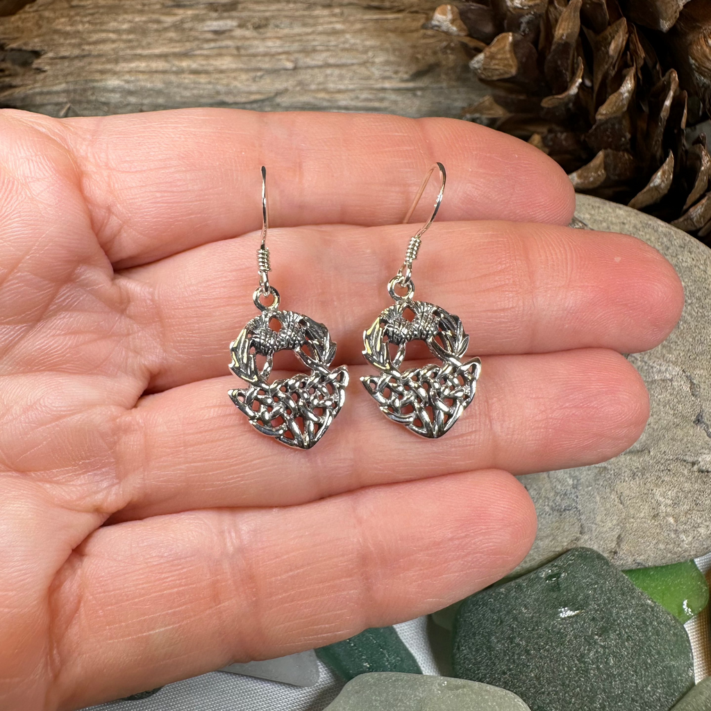 Audrey Thistle Earrings
