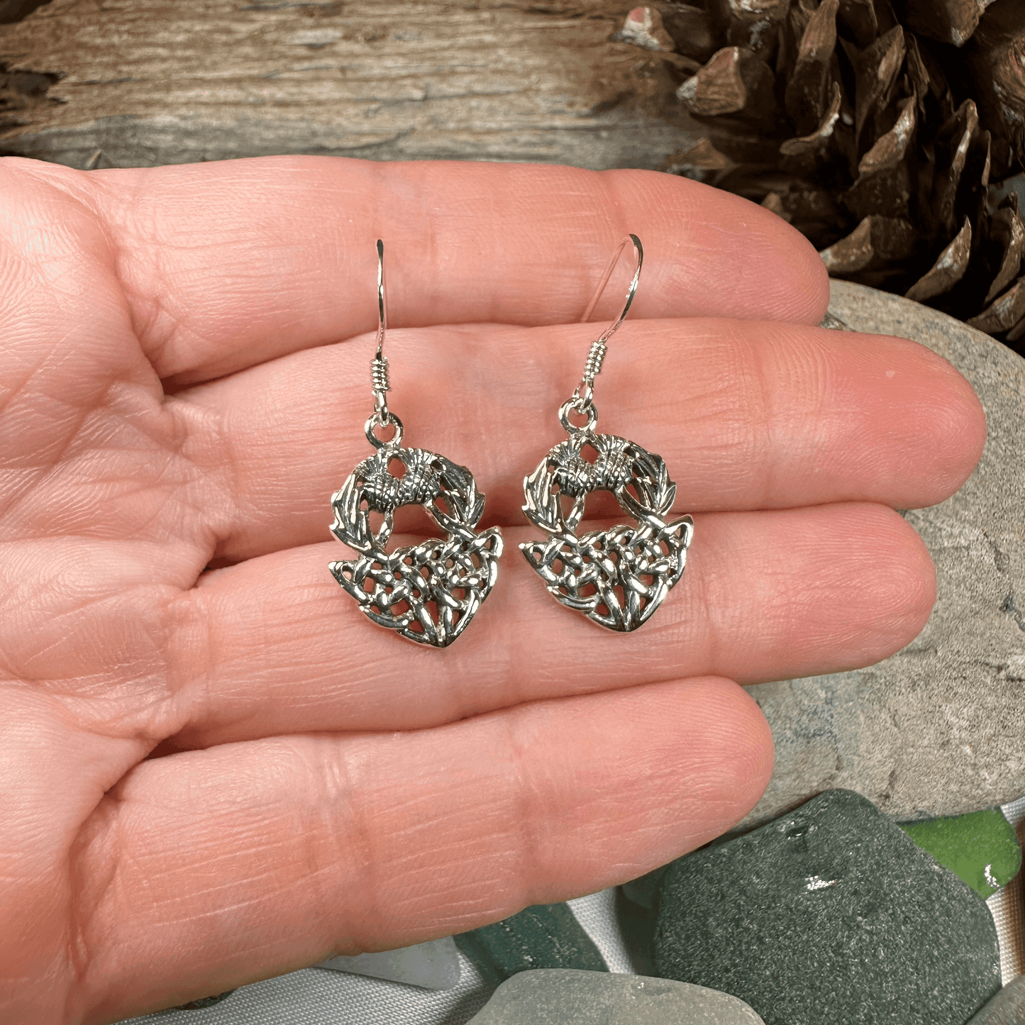 Audrey Thistle Earrings - 