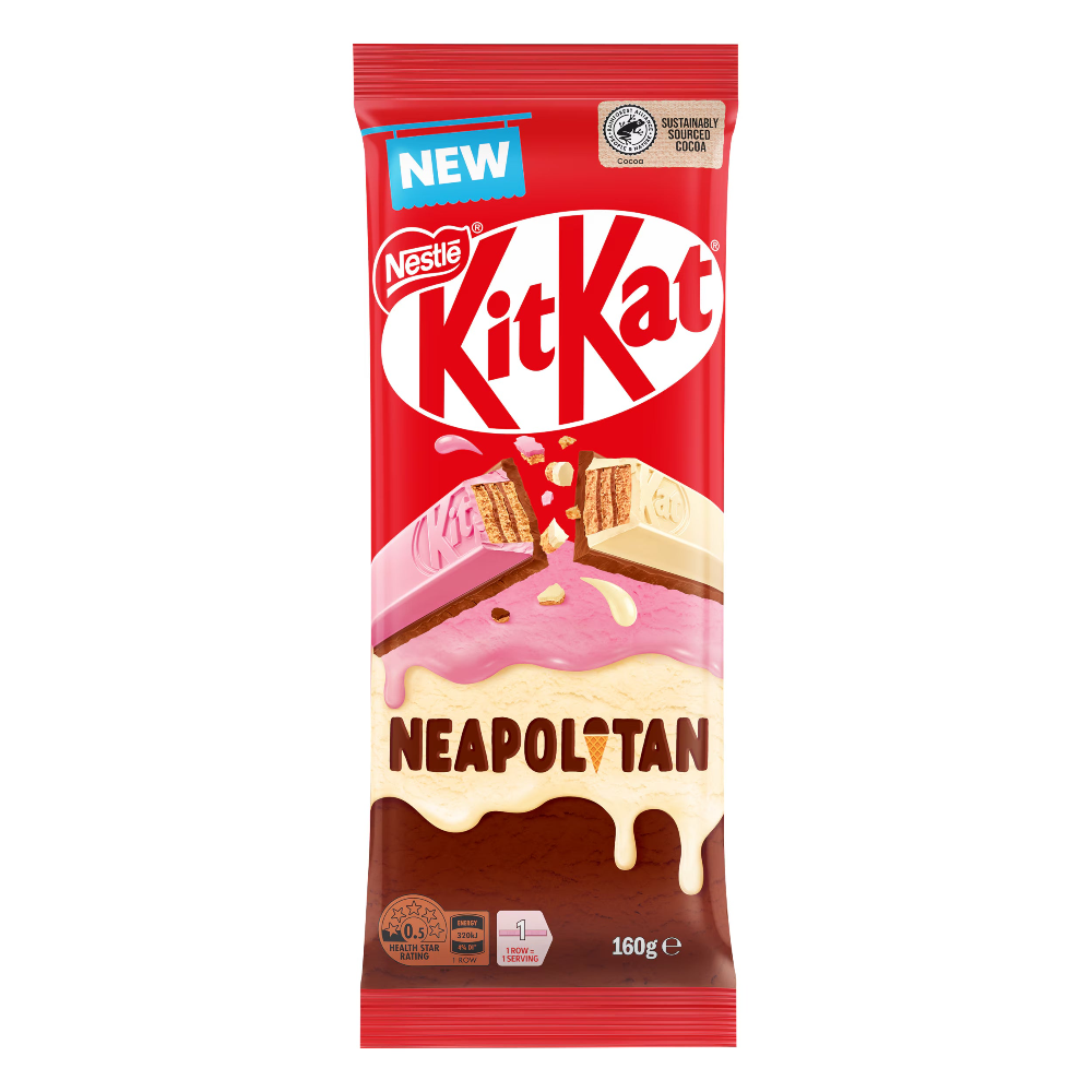 KitKat Neapolitan Block (160g) (Australia)