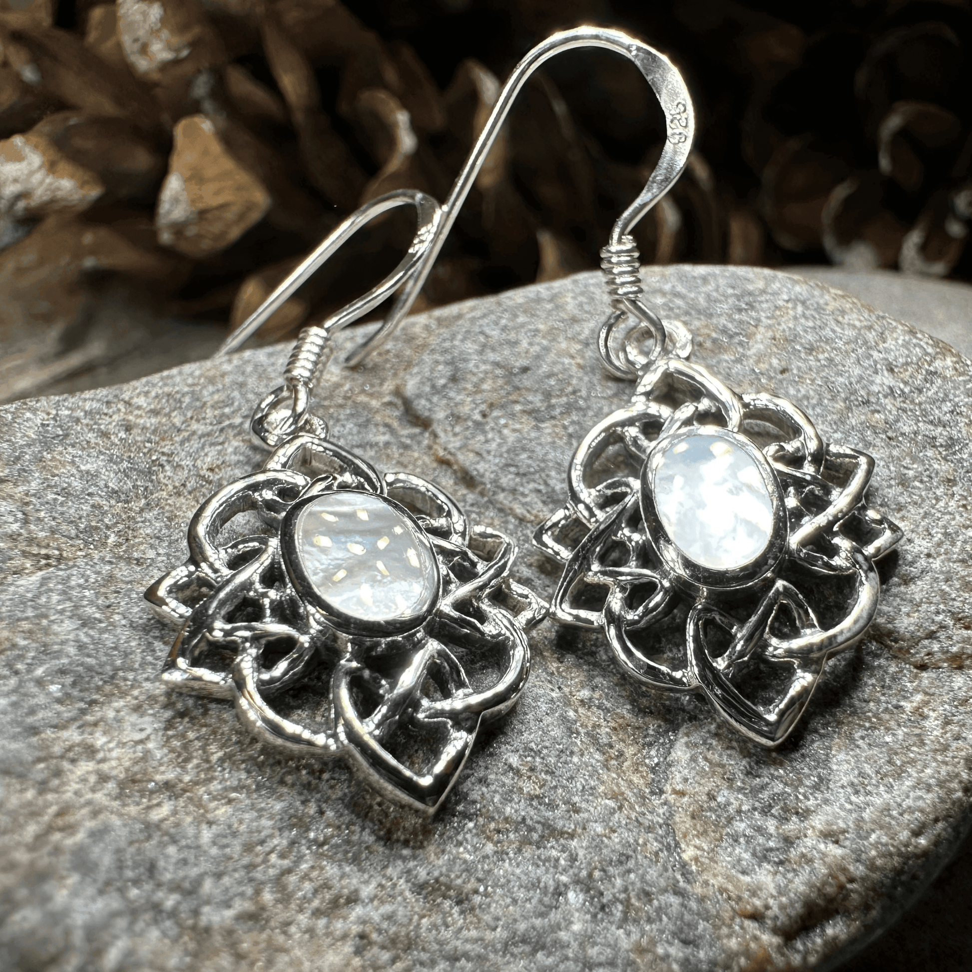 Sybil Celtic Knot Earrings - 