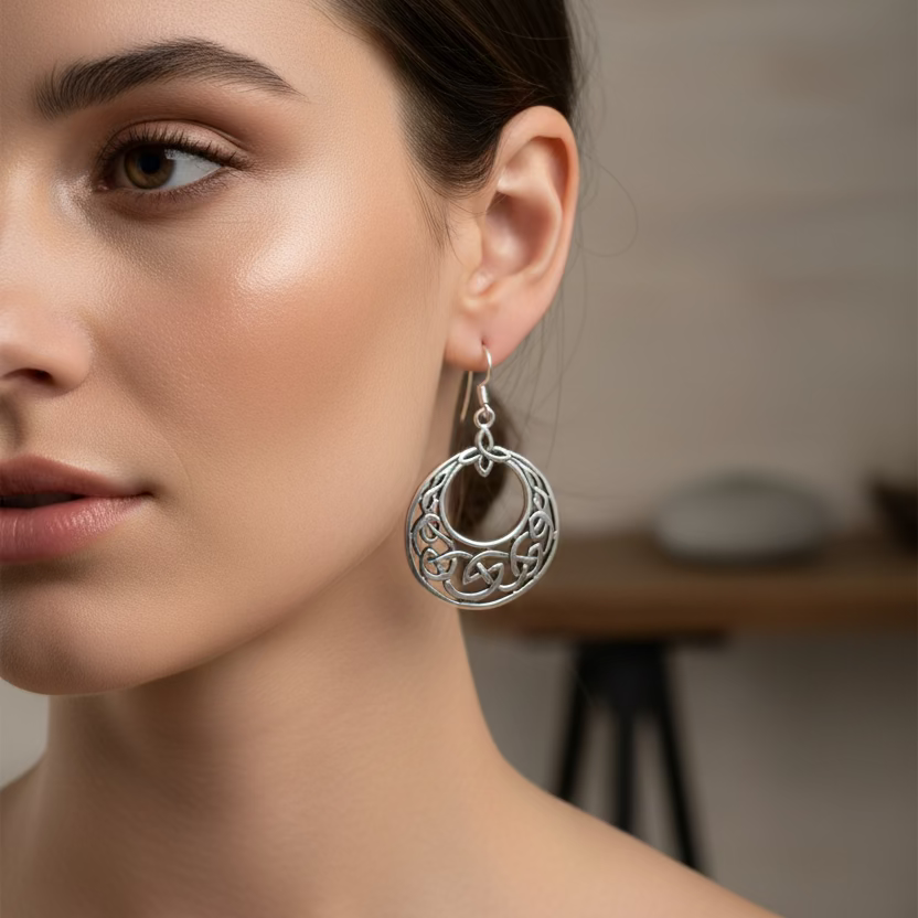 Minerva Celtic Knot Earrings