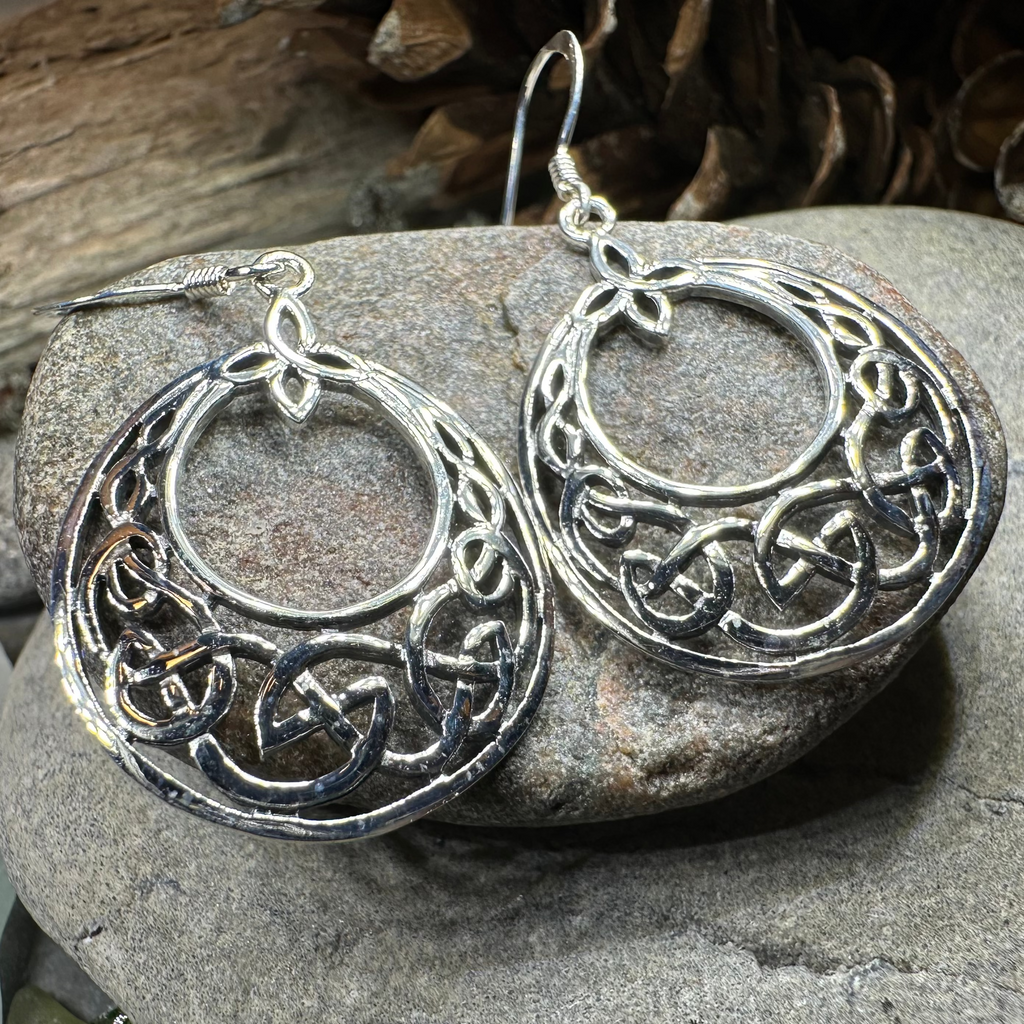 Minerva Celtic Knot Earrings