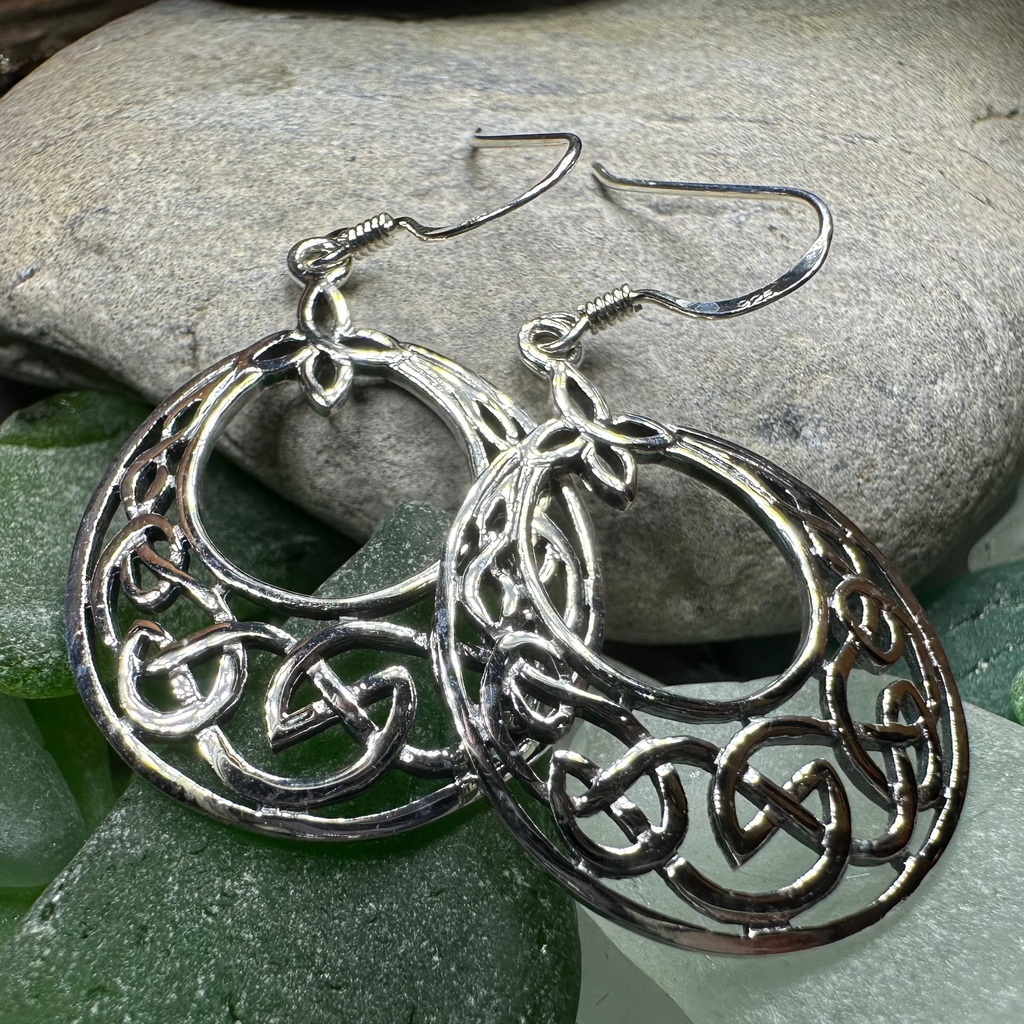 Minerva Celtic Knot Earrings