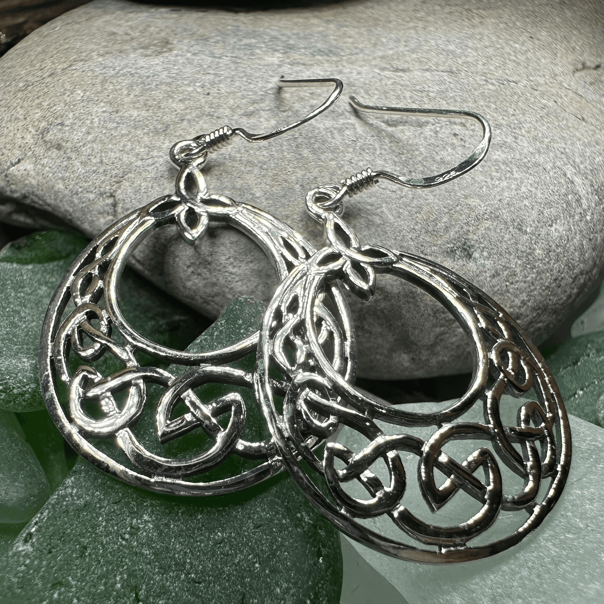 Minerva Celtic Knot Earrings - 