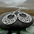 Minerva Celtic Knot Earrings
