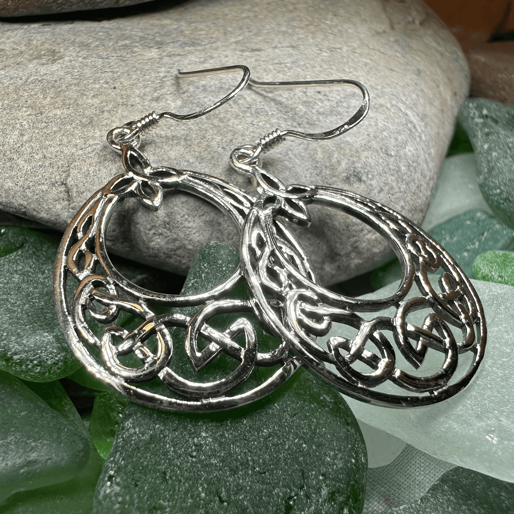 Minerva Celtic Knot Earrings - 