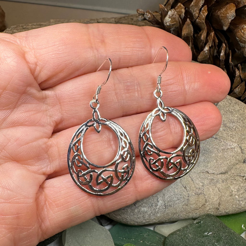 Minerva Celtic Knot Earrings
