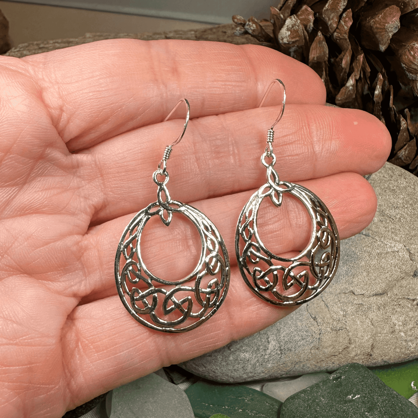Minerva Celtic Knot Earrings - 