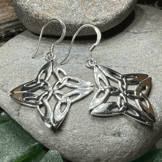 Nymah Trinity Knot Earrings - 