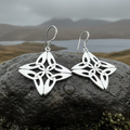 Nymah Trinity Knot Earrings