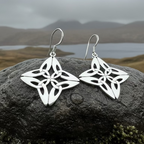 Nymah Trinity Knot Earrings
