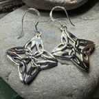 Nymah Trinity Knot Earrings