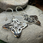 Nymah Trinity Knot Earrings