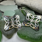 Nymah Trinity Knot Earrings