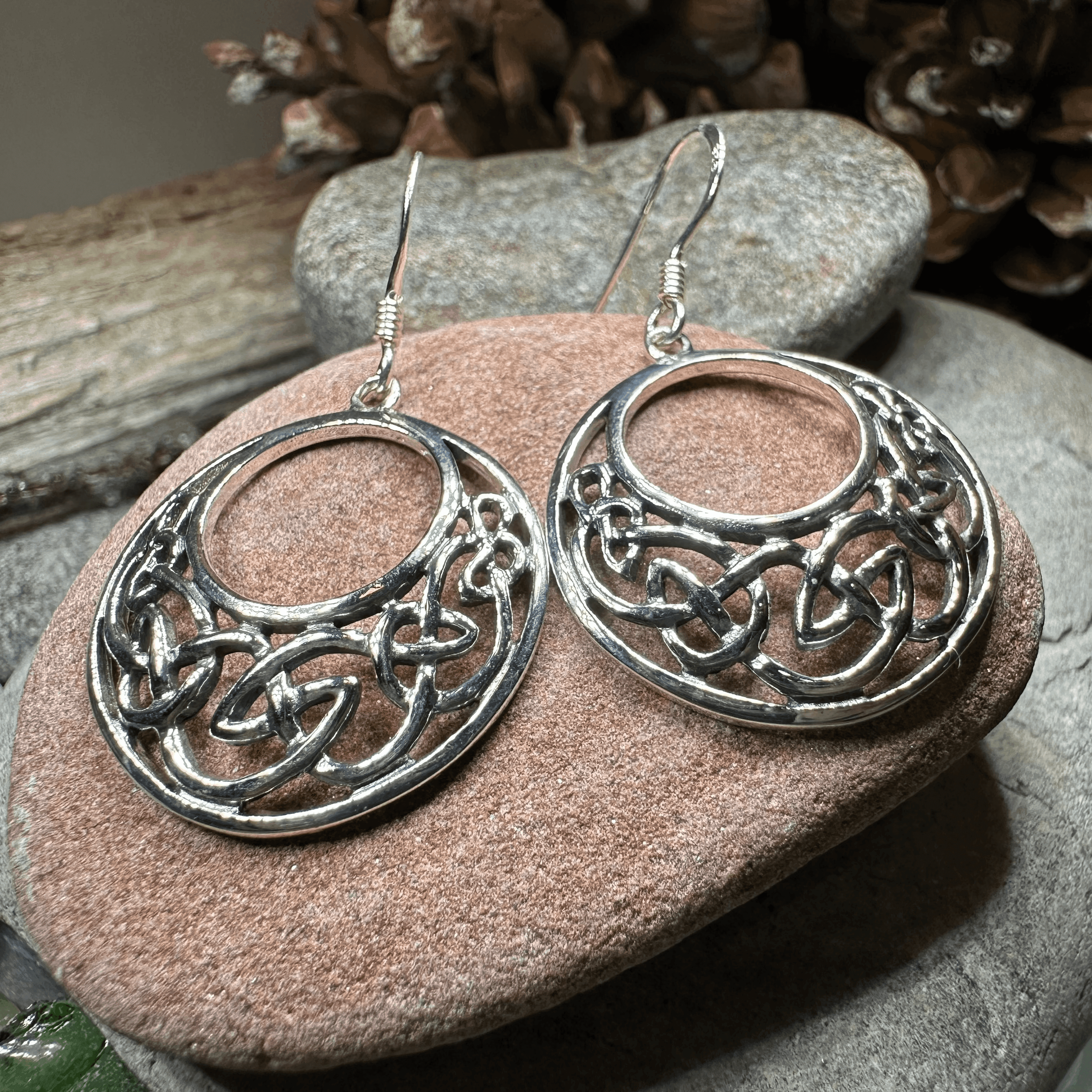 Evanora Celtic Knot Earrings - 
