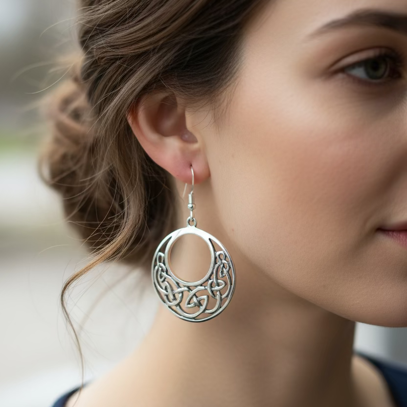 Evanora Celtic Knot Earrings