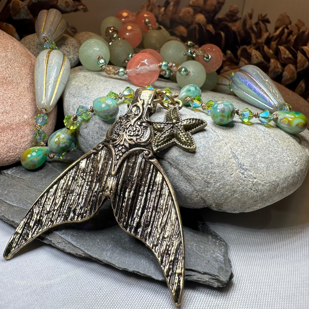 Seasong Mermaid Long Necklace