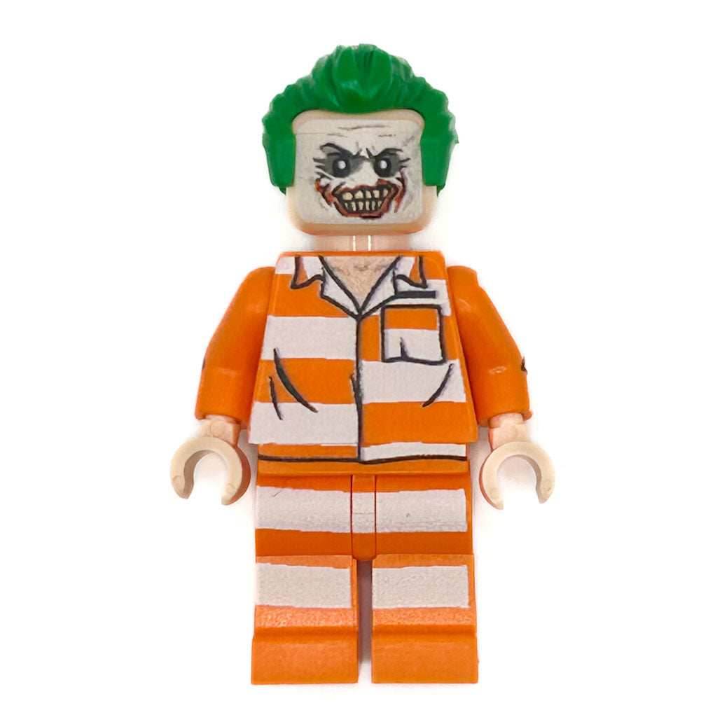Joker (The Batman, Arkham Prison) Minifig - B3 Customs - 