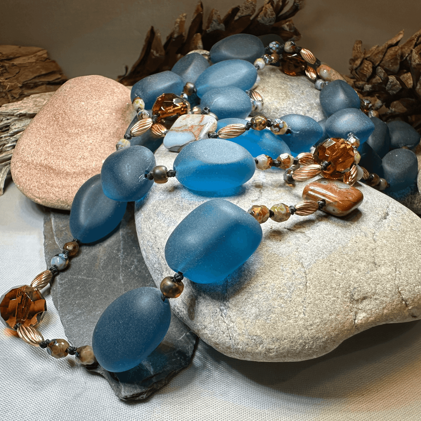 Sicilian Evening Long Necklace - 