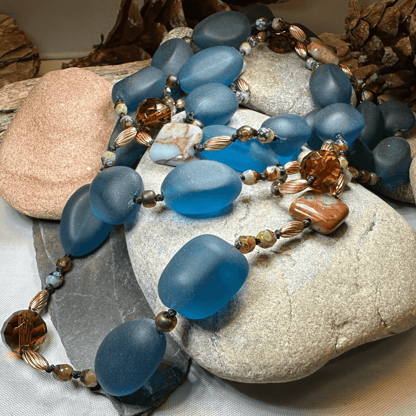 Sicilian Evening Long Necklace - 