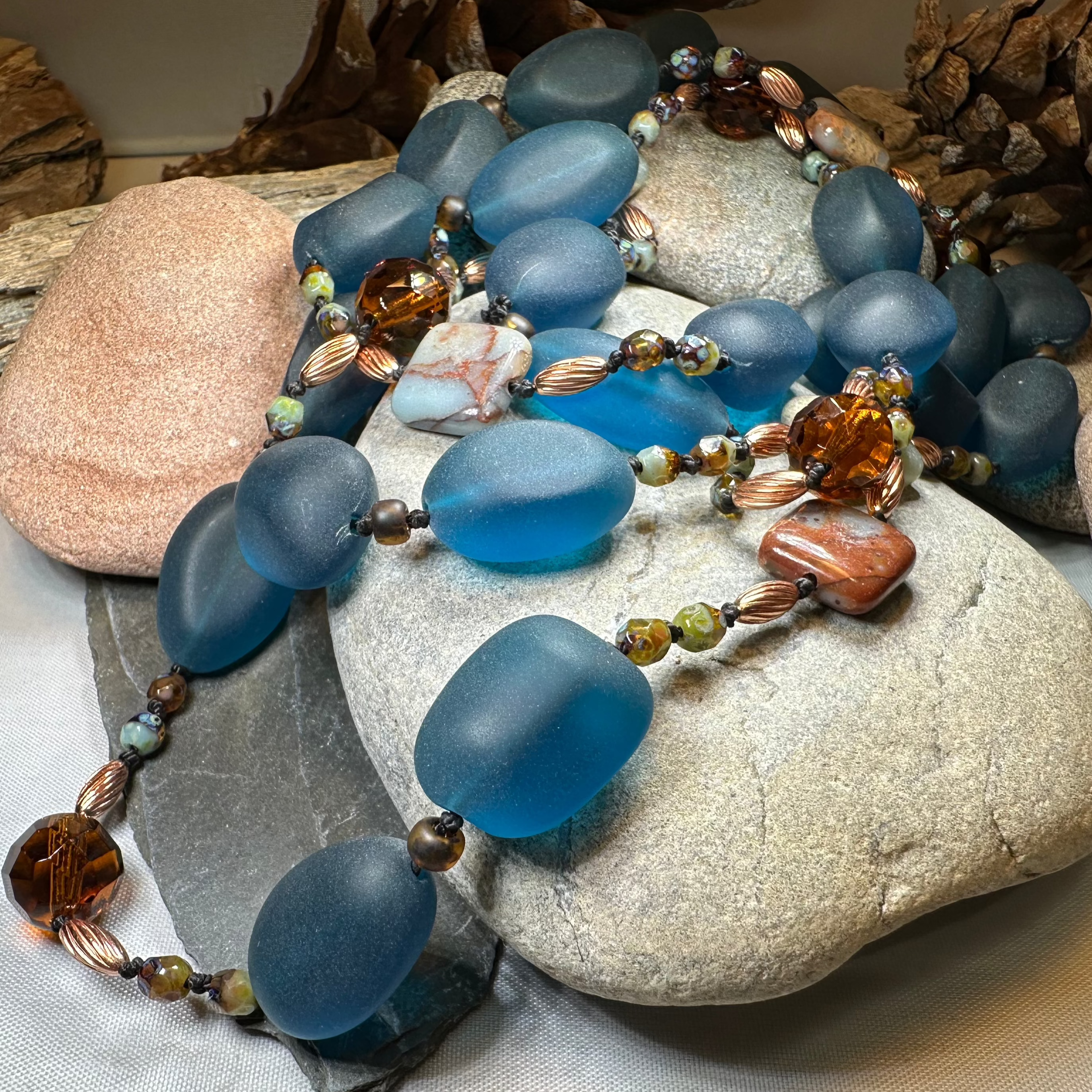 Sicilian Evening Long Necklace