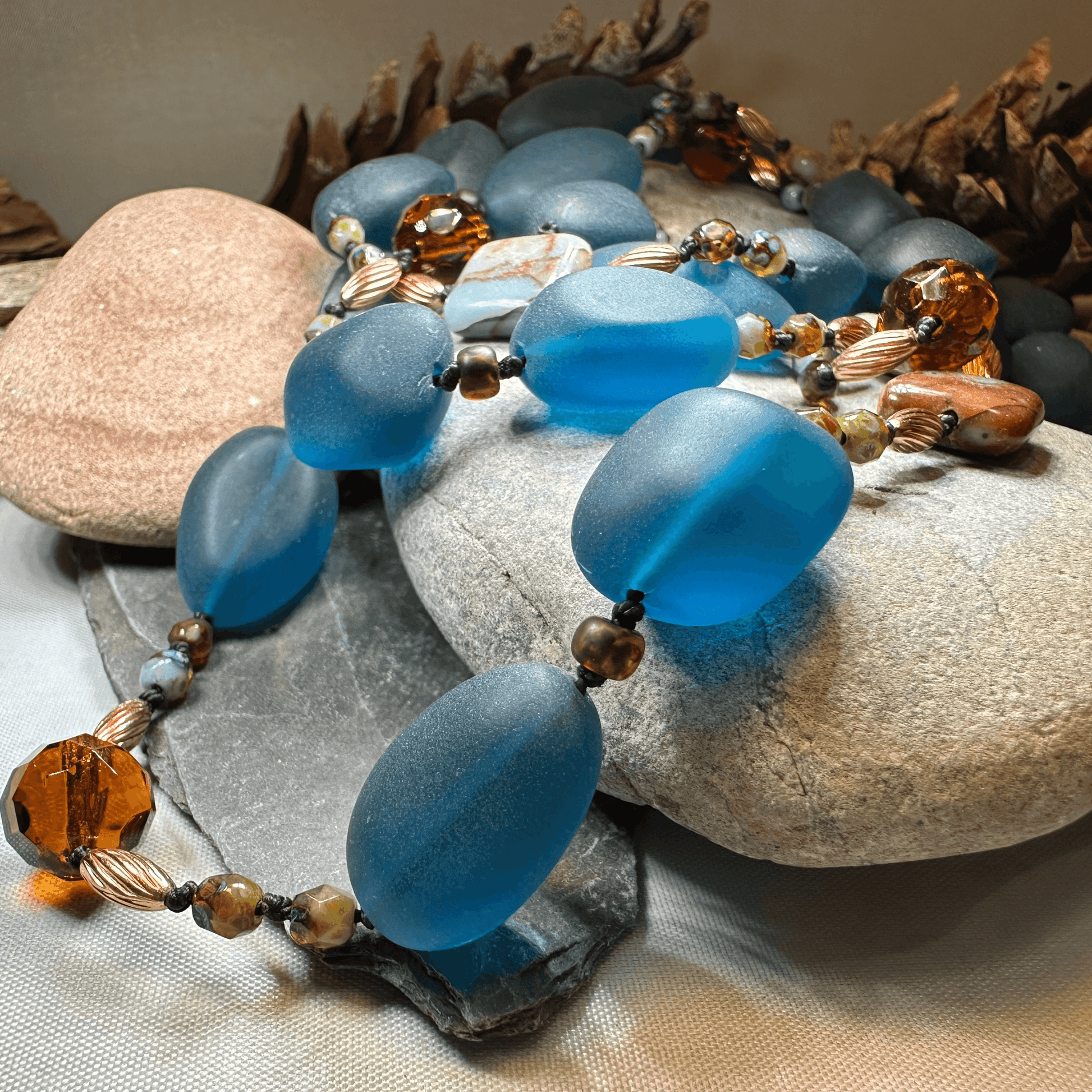 Sicilian Evening Long Necklace - 