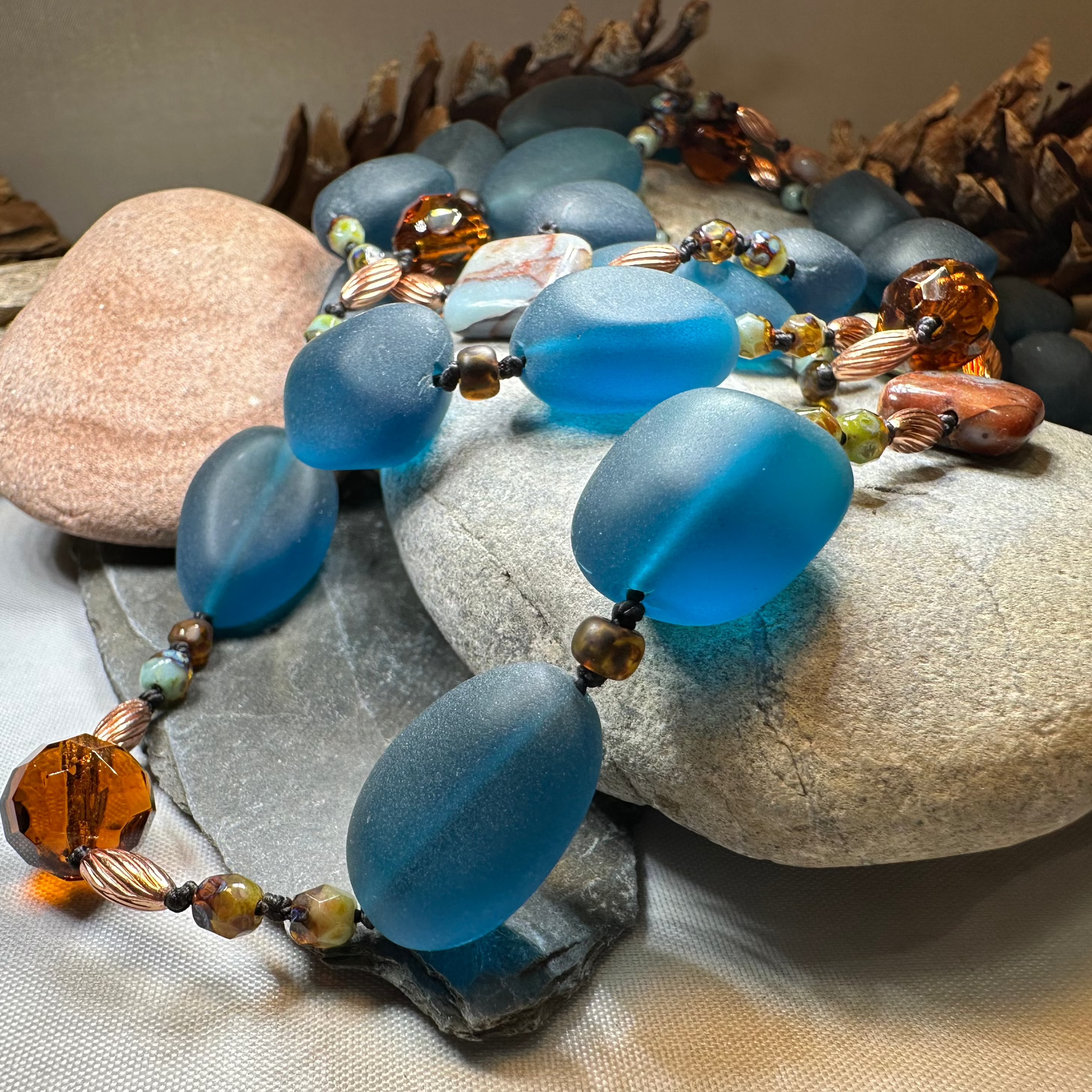 Sicilian Evening Long Necklace
