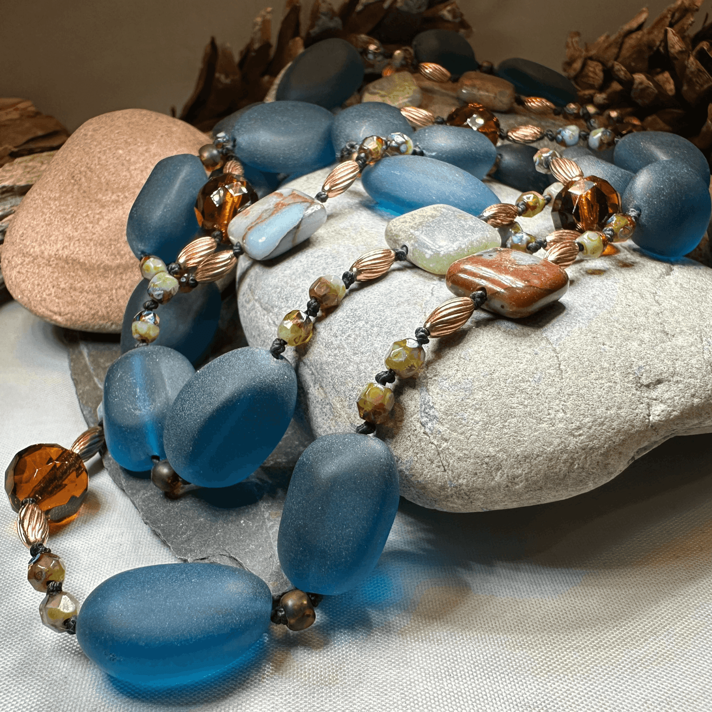 Sicilian Evening Long Necklace - 