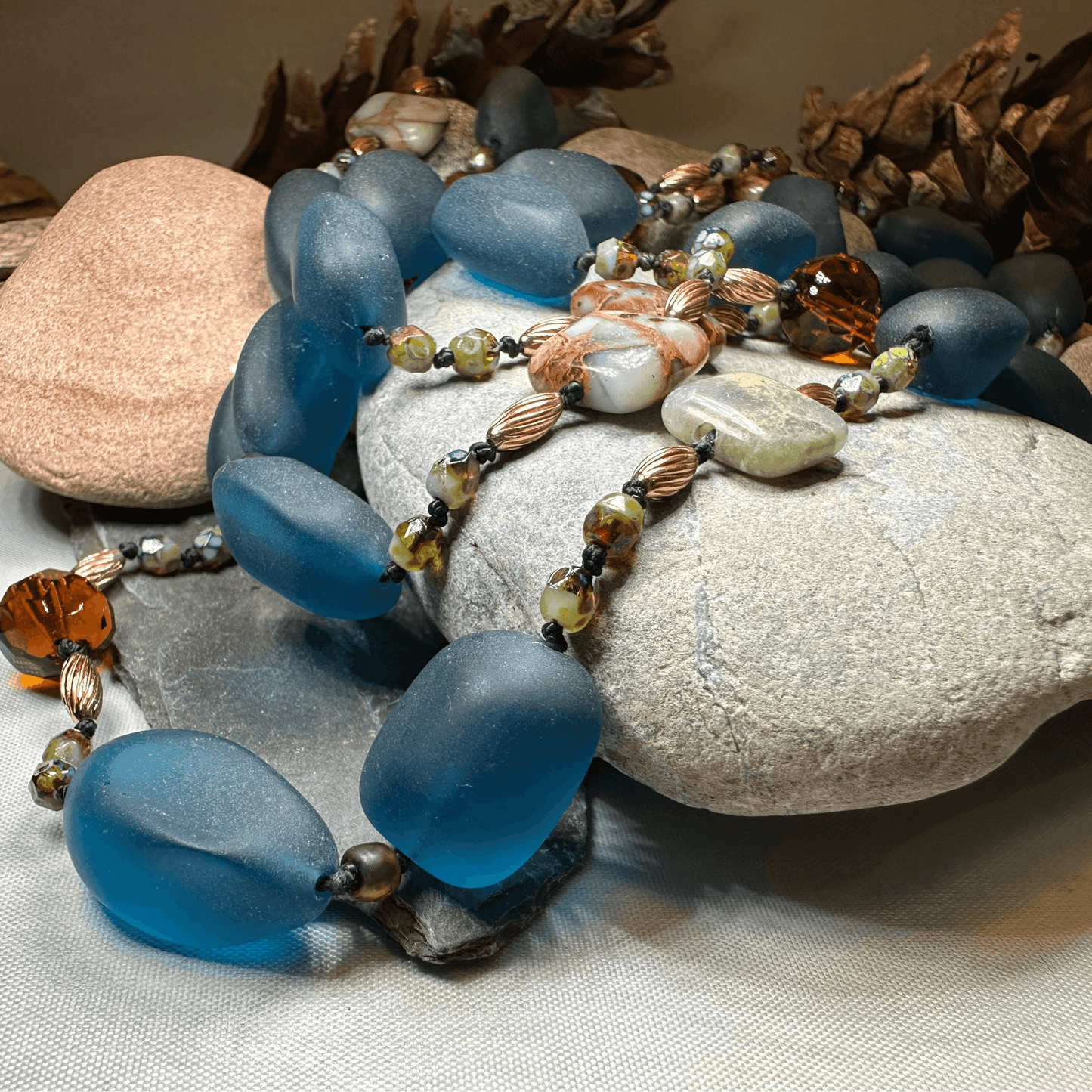 Sicilian Evening Long Necklace - 