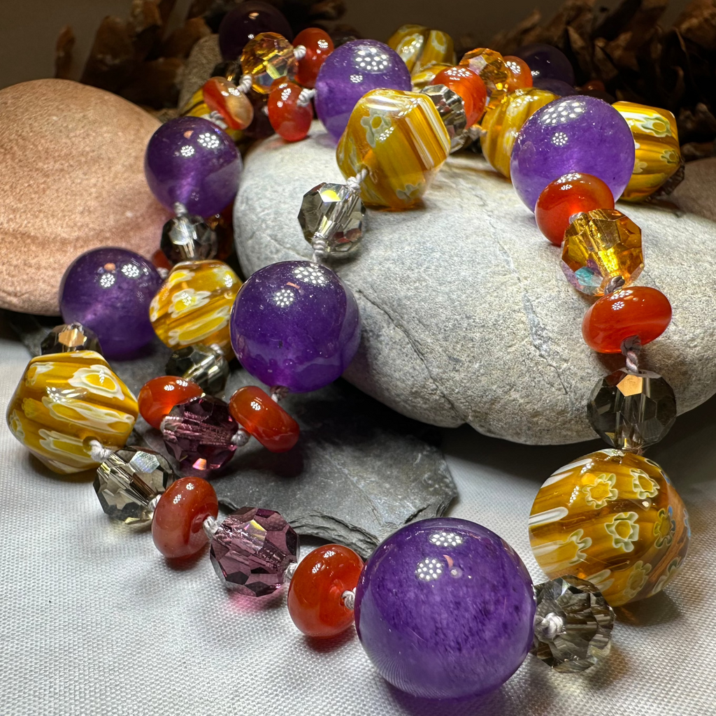 Italian Holiday Long Necklace
