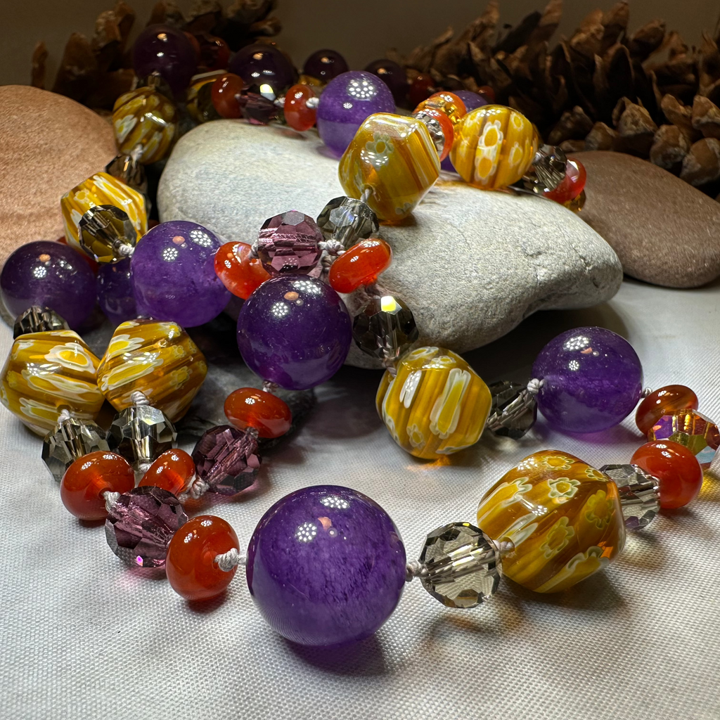 Italian Holiday Long Necklace