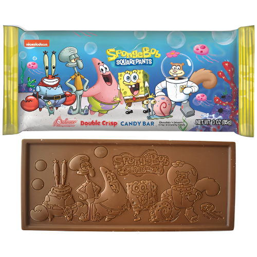 SpongeBob SquarePants Double Crisp Chocolate Bar (3oz)