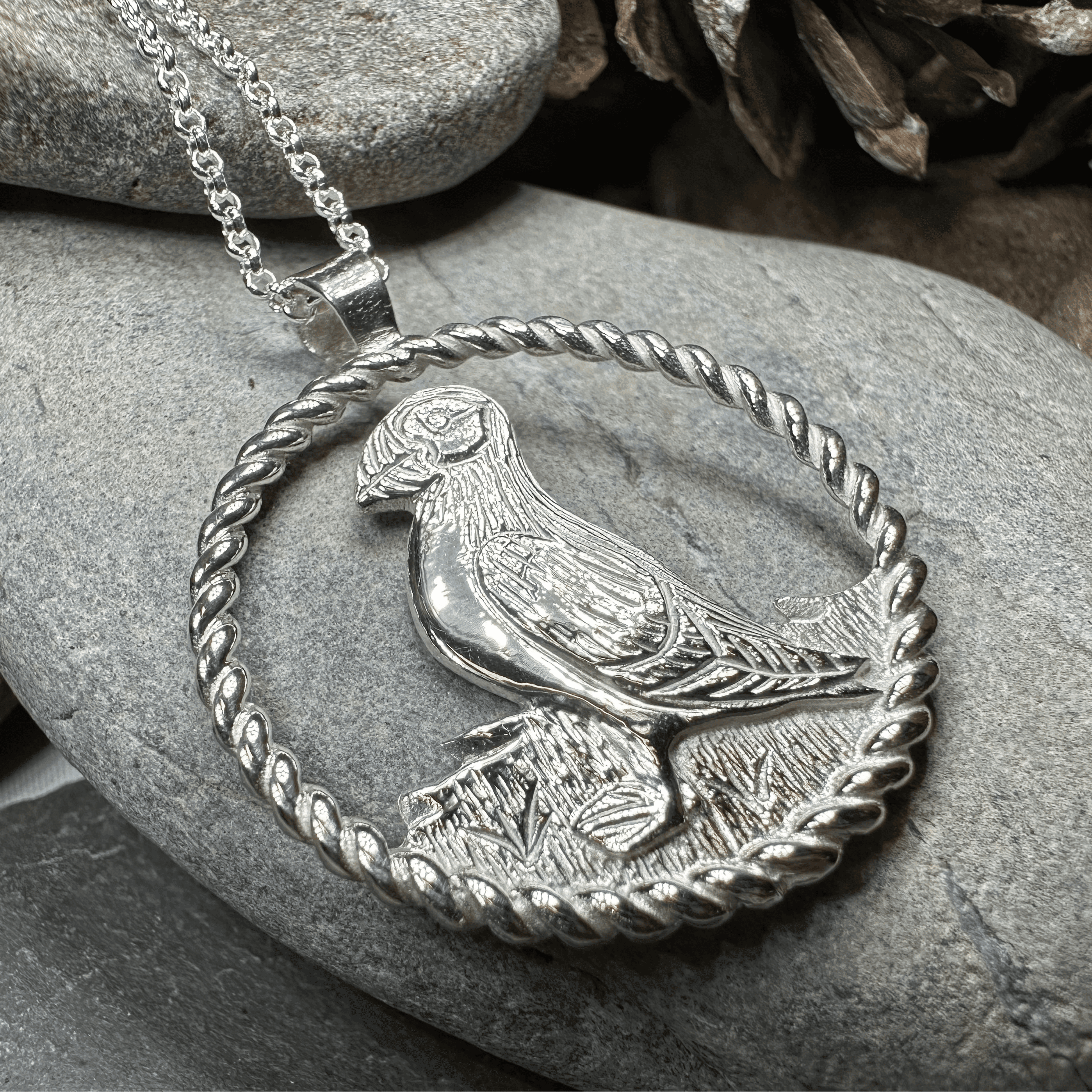 Orkney Puffin Necklace - 18
